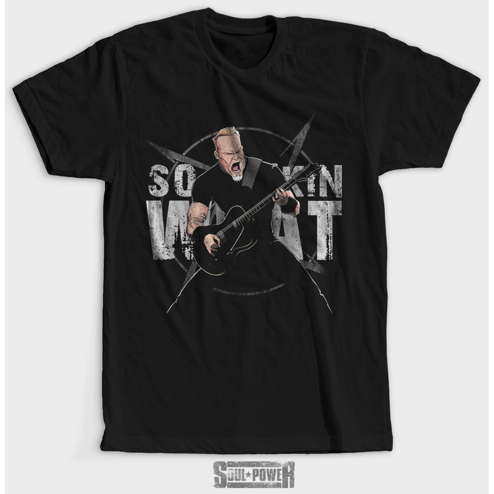 KAOS DISTRO 3D MUSIK MURAH SCREAM METALLICA ORIGINAL SOULPOWERSTYLE