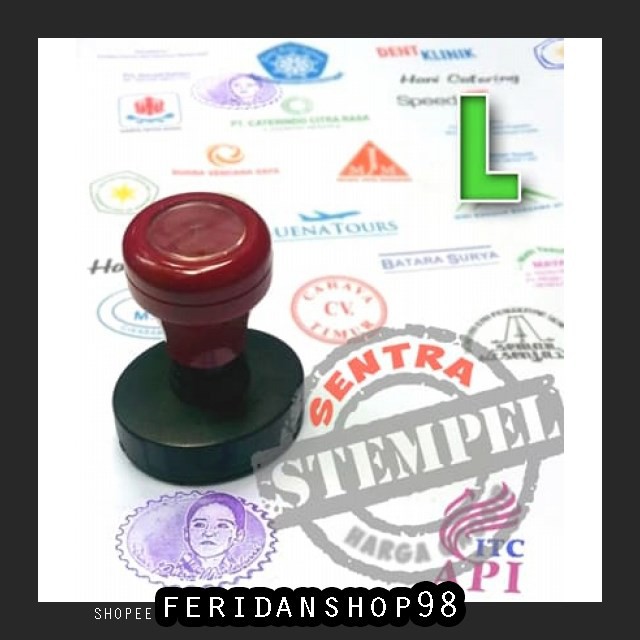 

FS978 STEMPEL STEMPEL 1 WARNA ATK - LARGE L - TANPA BANTALAN BY FERIDANSHOP98