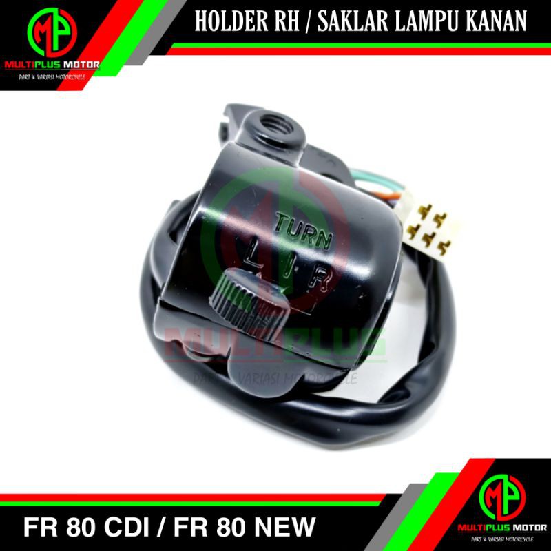 Saklar Sakelar lampu kanan Holder lampu kanan R/H SUZUKI FR80,FR 80,FR80 CDI,FR80 NEW