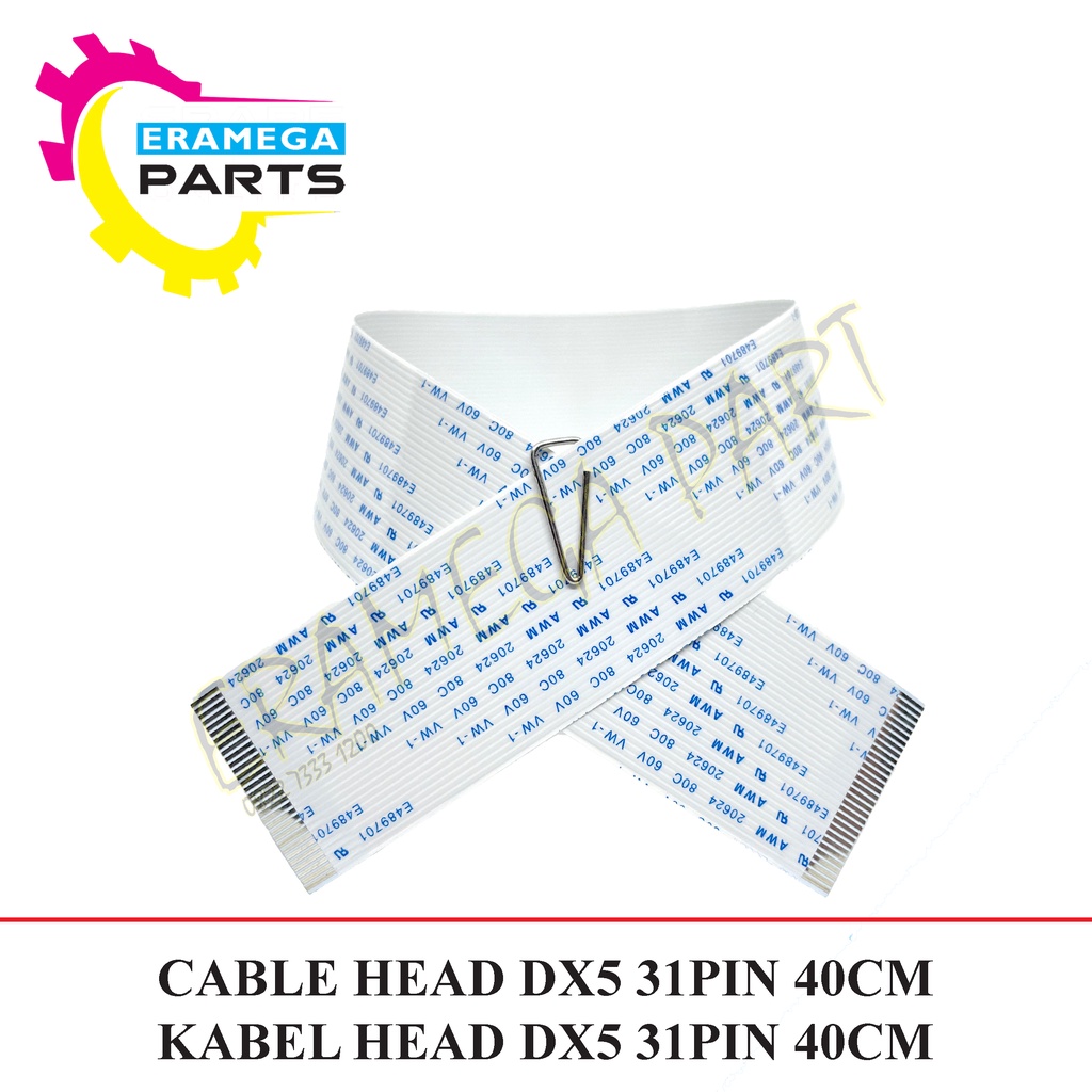 PRINTHEAD CABLE DX5 31PIN 40CM / KABEL PRINTHEAD DX5 31PIN 40CM