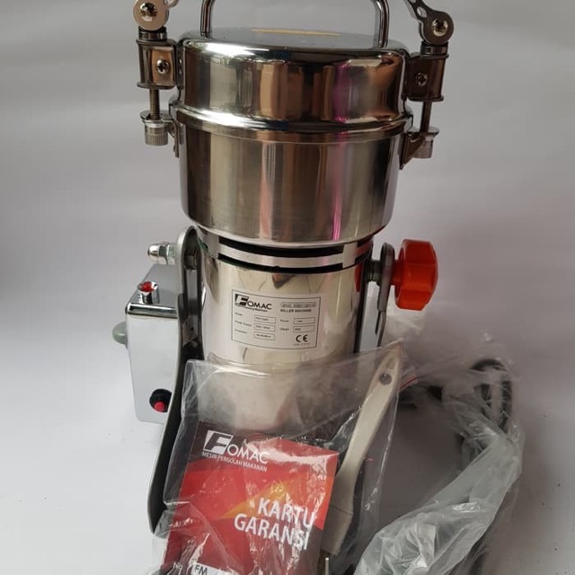 Mesin giling bumbu rempah / herb grinder garansi 1 tahun ZT-300 FOMAC