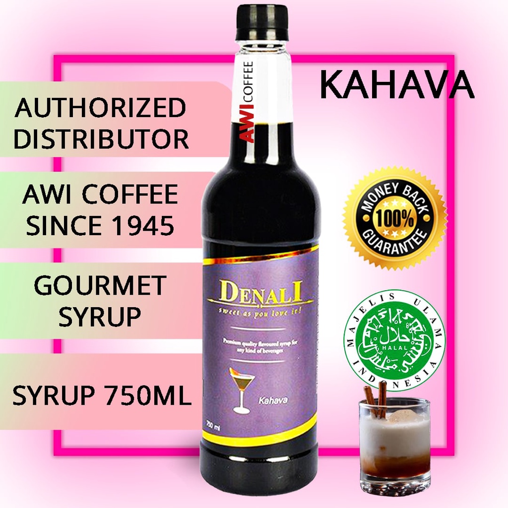 

Awi Segar Harum I Syrup Kahava 750ml I denali I coffee | Flavored