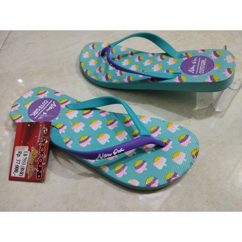 Sandal Jepit Karet Jelly Wanita New Era