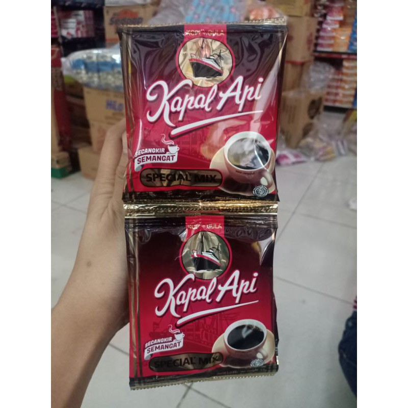 

kopi Kapal Api spesial mix isi 10 bungkus x 24gr