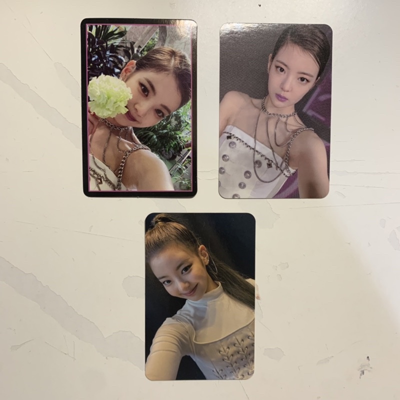ITZY Lia guess who benefit shopee withfans soundwave photocard pc