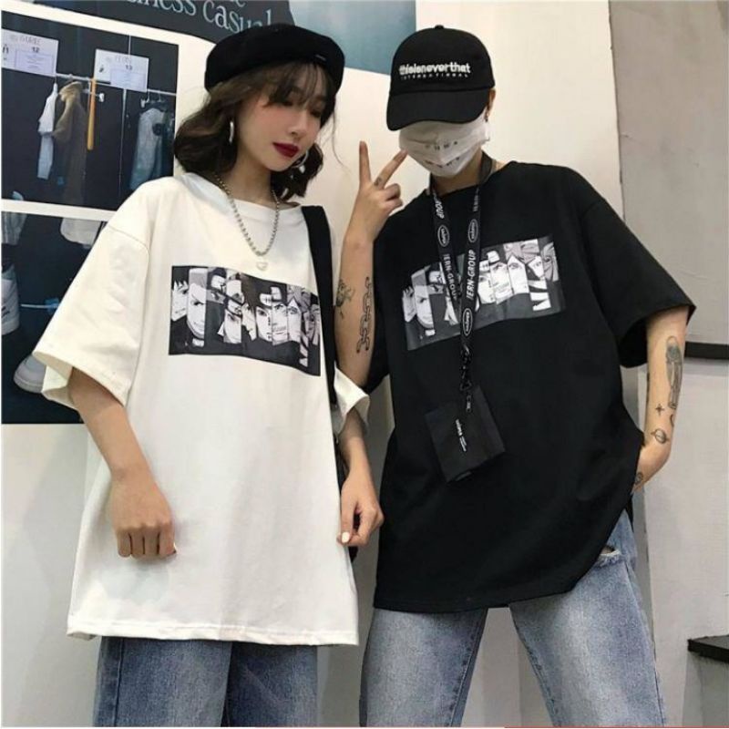 KAOS OVERSIZE ( MONZA ) PRIA WANITA LENGAN PENDEK KAOS DISTRO OVERSIZE TERBARU TERMURAH GOOD QUALITY