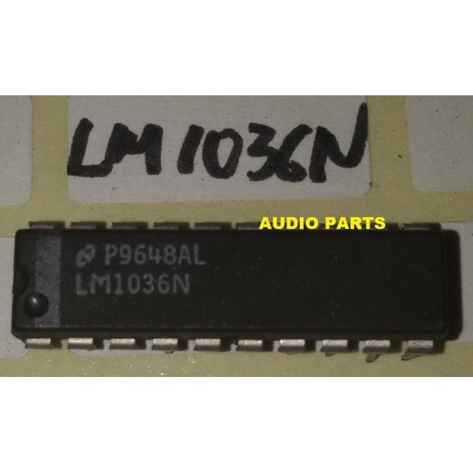 Ic Lm1036 Low Noise Dual Op Amp Dip-20 Ic Grade A Audiopa83 Diminati Banget