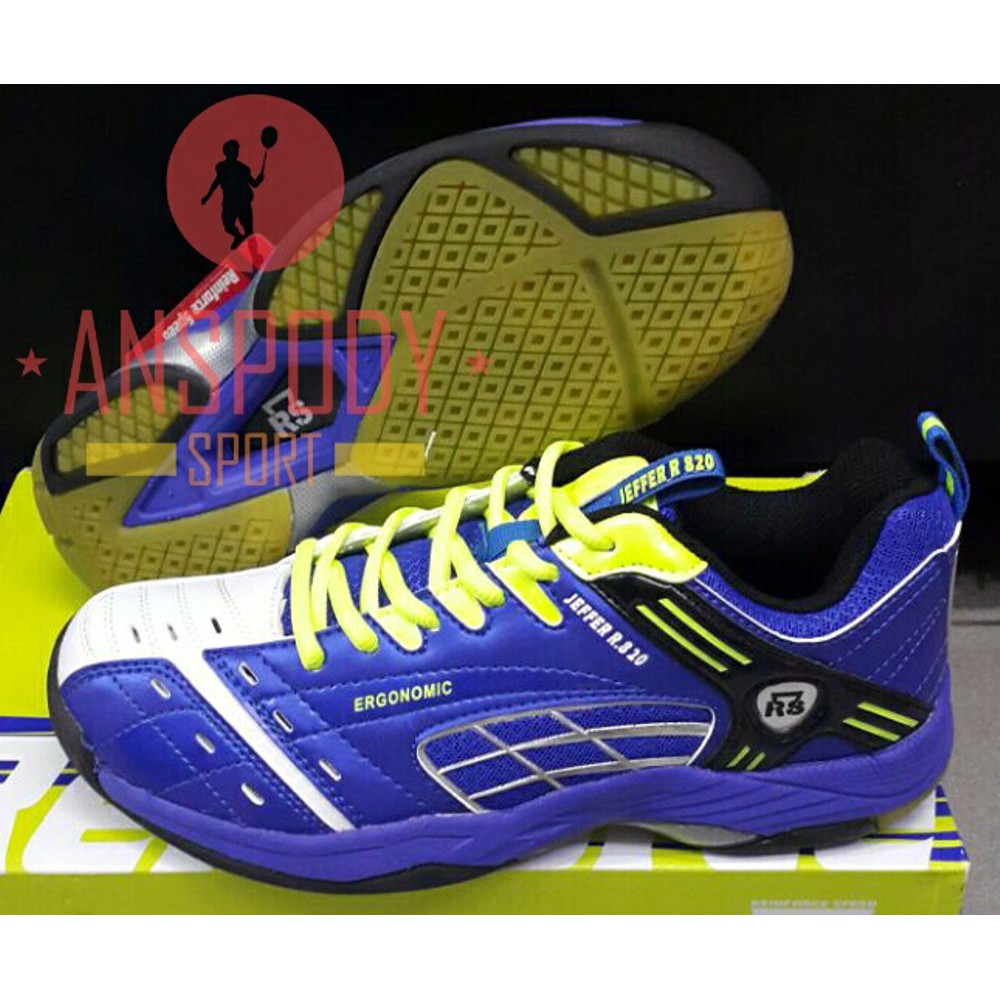 SEPATU BADMINTON BULUTANGKIS RS JEFFER R 820 Original