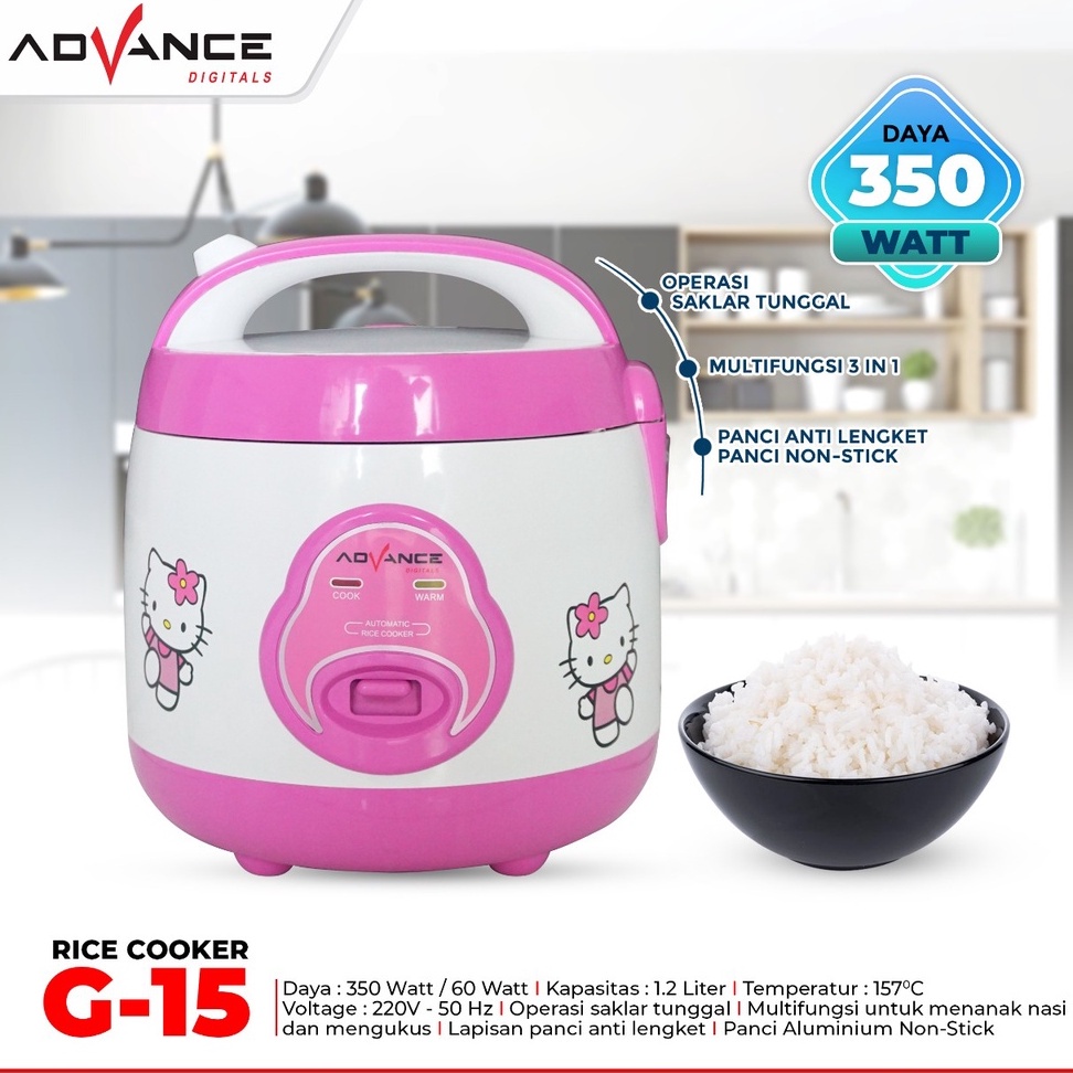 Magic com / Rice Cooker / Penanak nasi Advance G15