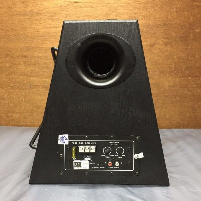 subwofer aktif carman 12 in