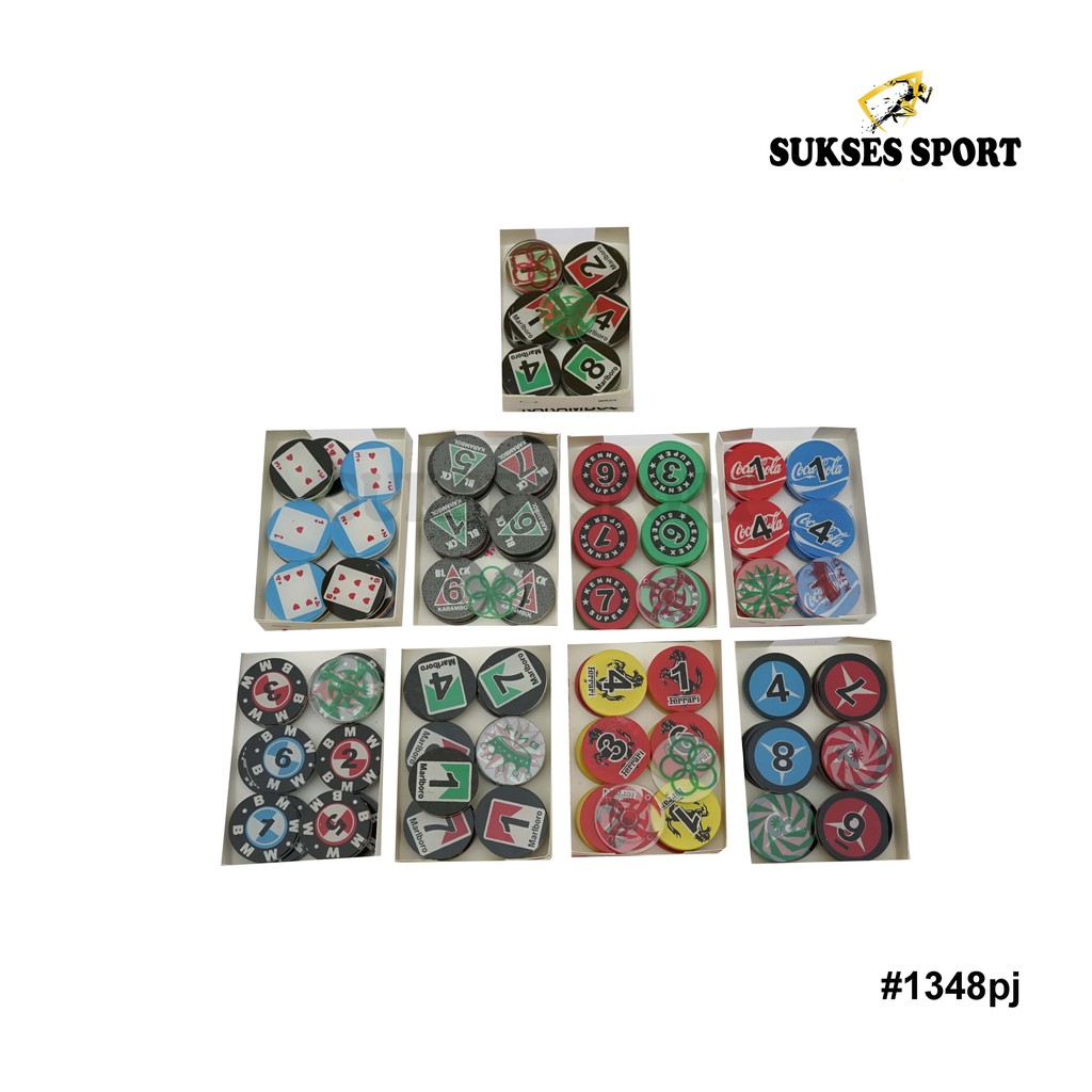 Biji karambol Koin karambol tebal