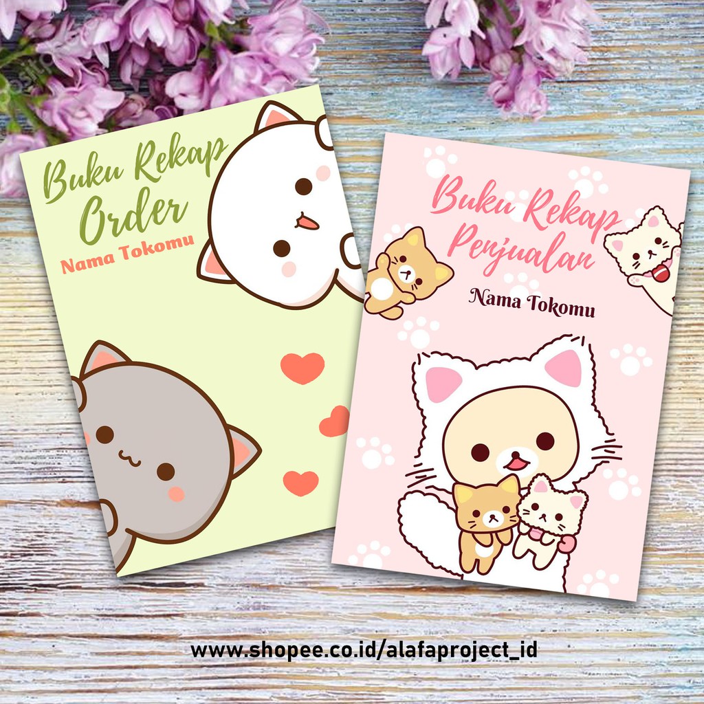 

Alafa Project 020-021 Buku Rekap Order / Buku Rekap Stock / Buku Rekap Penjualan Online Shop