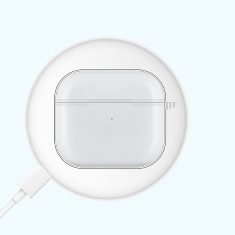Btsg Casing TPU Transparan Anti Debu Untuk Simpan Earphone Wireless Bluetooth Apple Airpods 3