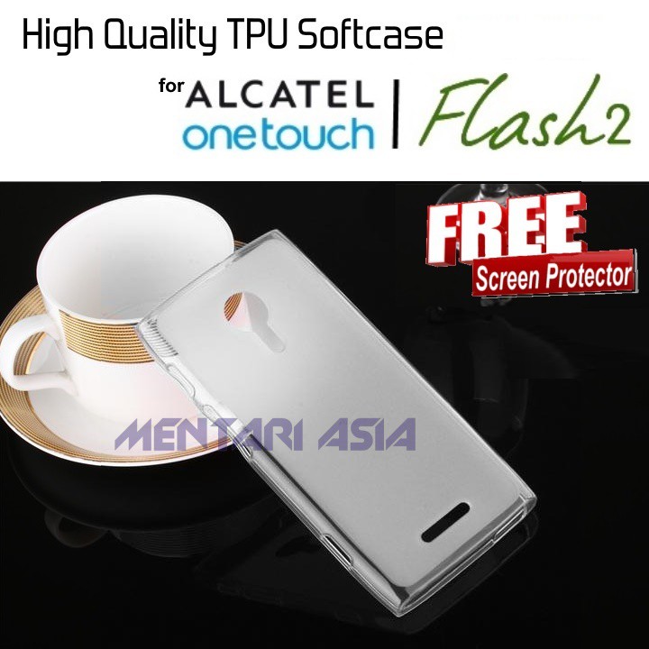Softcase ALCATEL Flash 2 - High Quality TPU - FREE SP