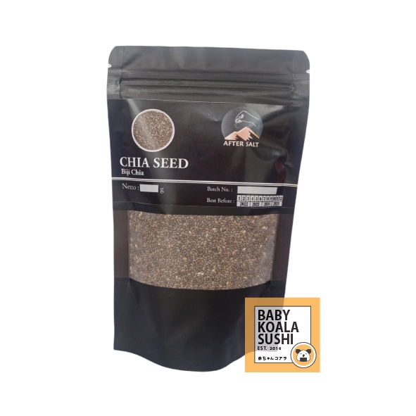 ORGANIC BLACK CHIA SEEDS Biji Chia Organik 50 g │ Import Mexico