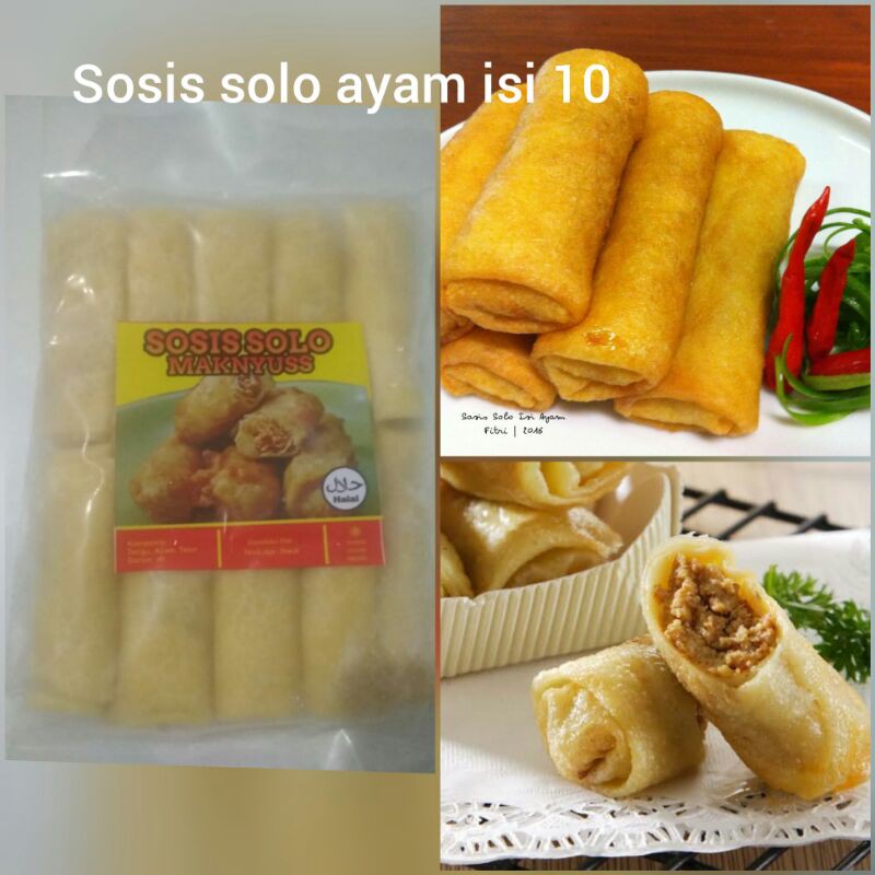 

sosis solo ayam.isi 10