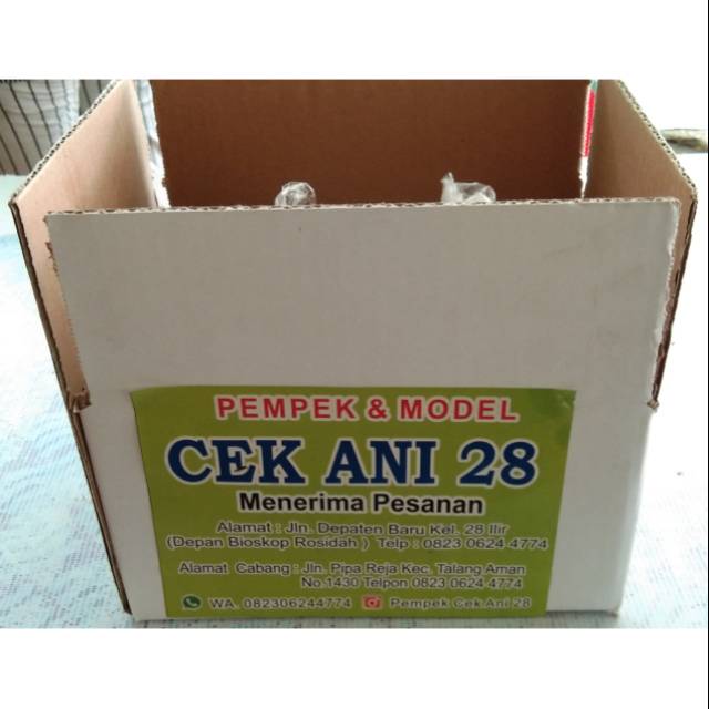 

Pempek Cek Ani 28 Paket 3