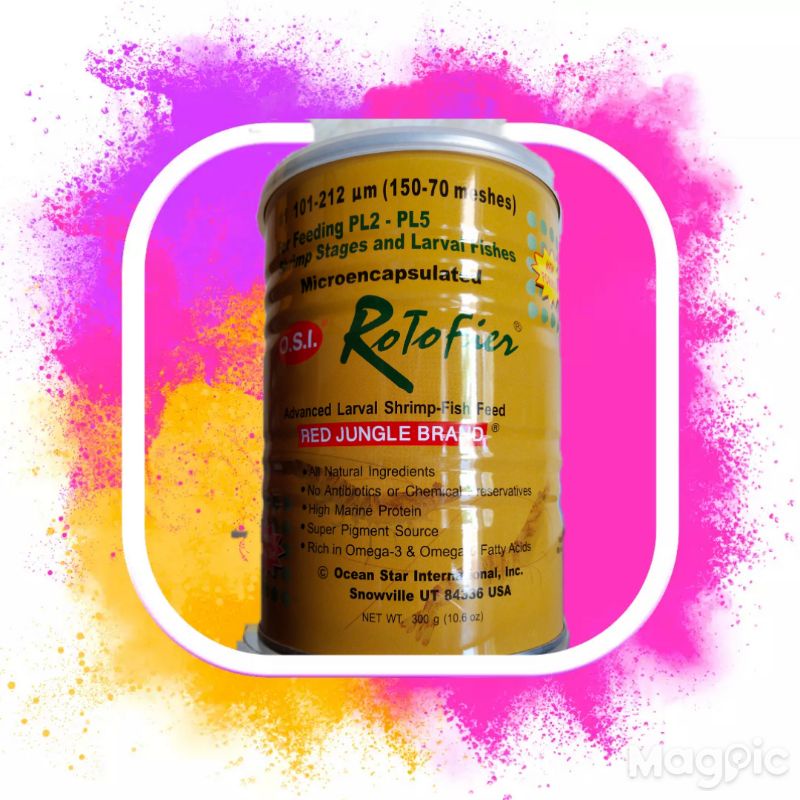 ROTOFIER Pakan larva ikan/udang