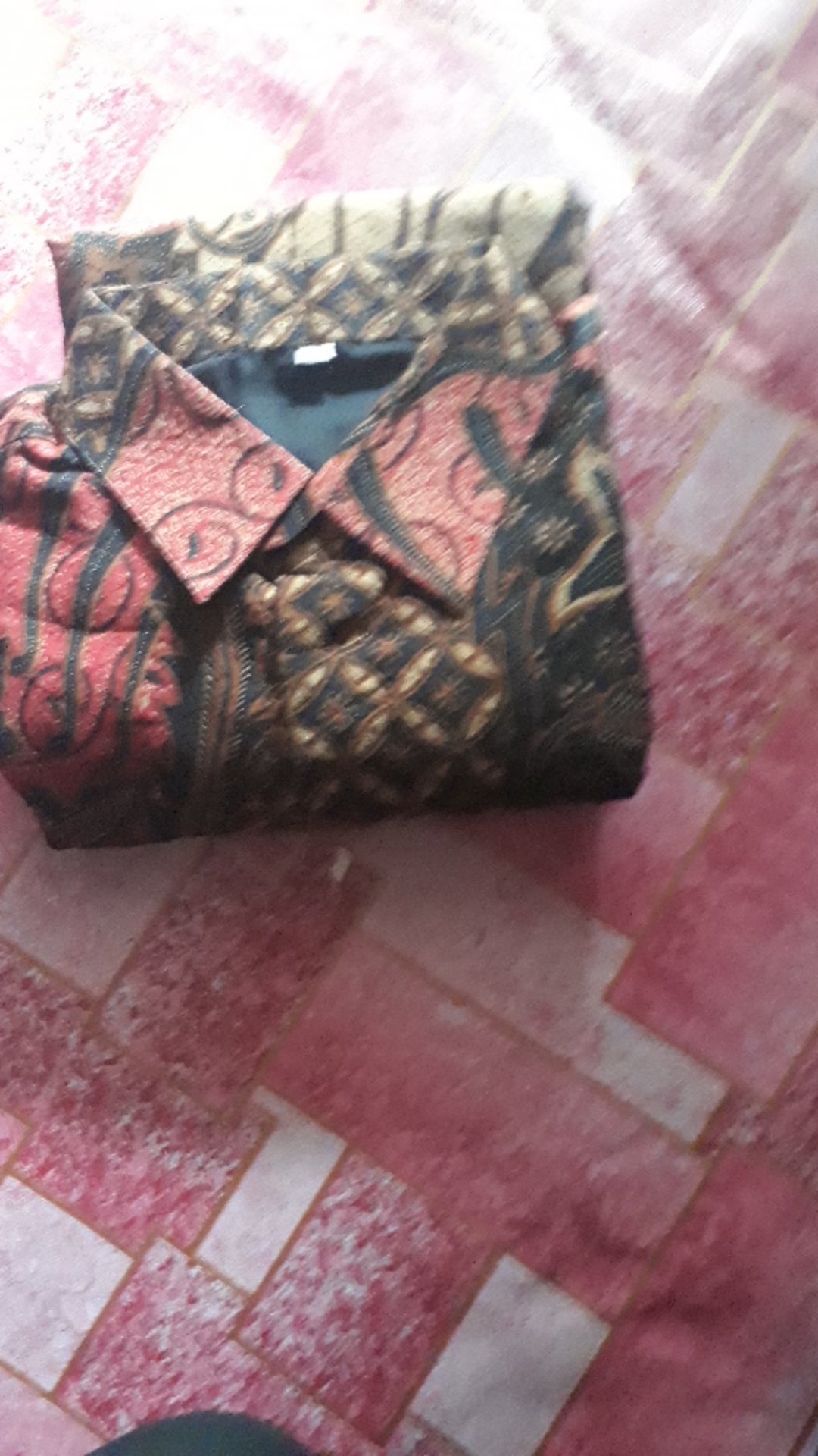 Kemeja Batik Prabu Bahan Dobby Reguler Fit A598