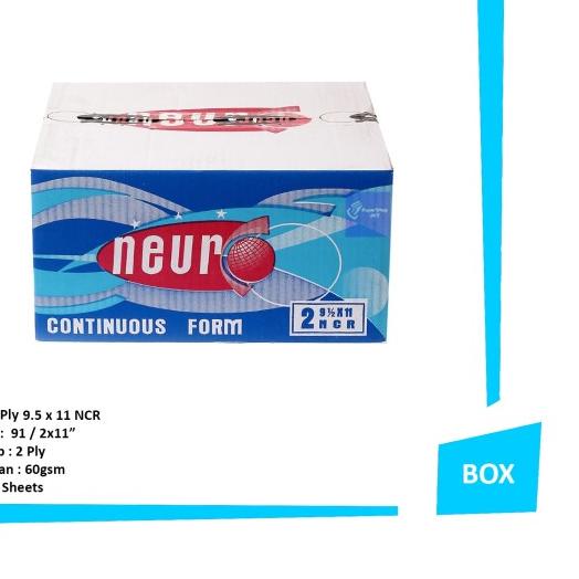 

♂ Continous Form 91/2 x 11 2 Ply ( K2 Neuro ) NCR / Kertas Komputer ♛