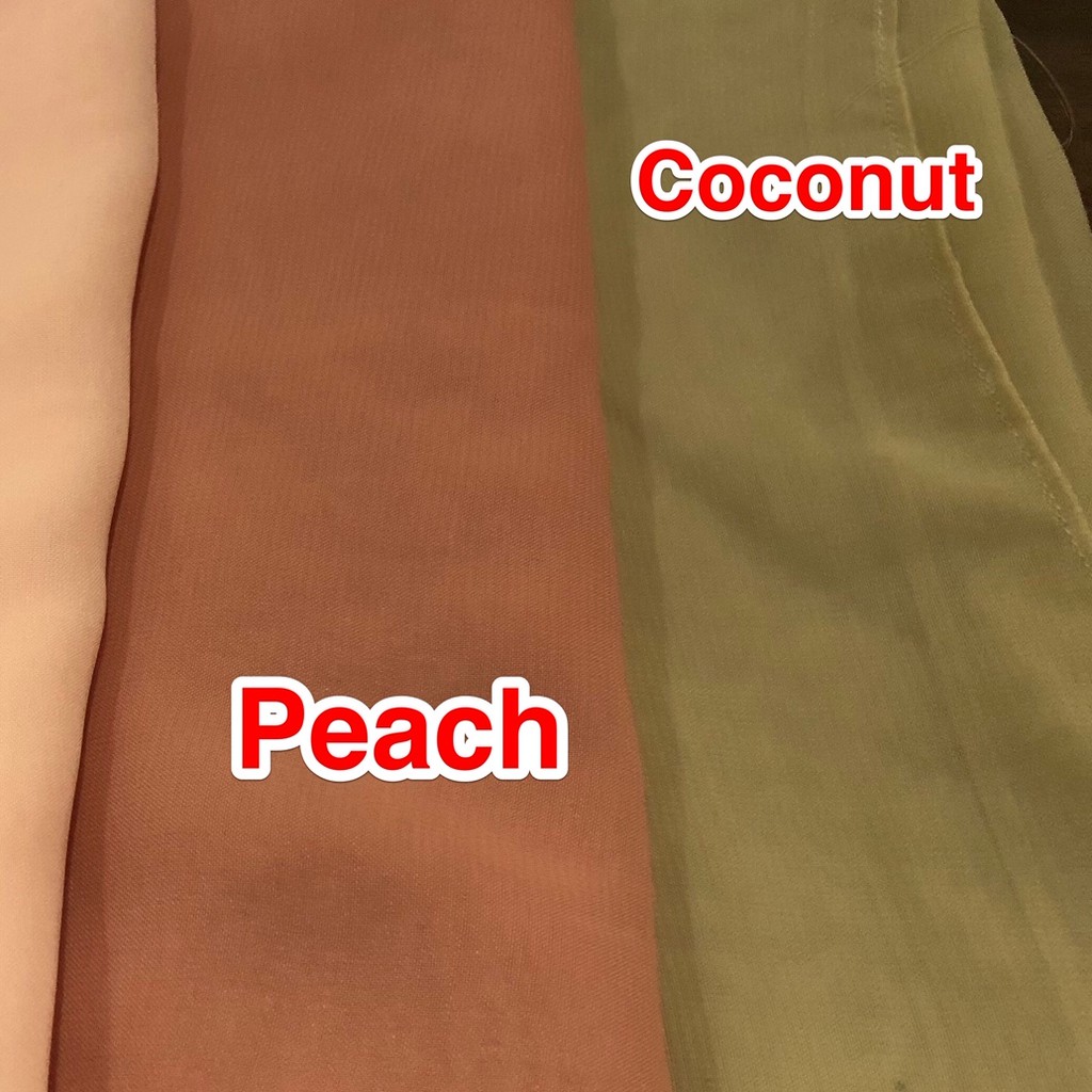 Cammomile Hijab Collection special price 1904059-Coconut