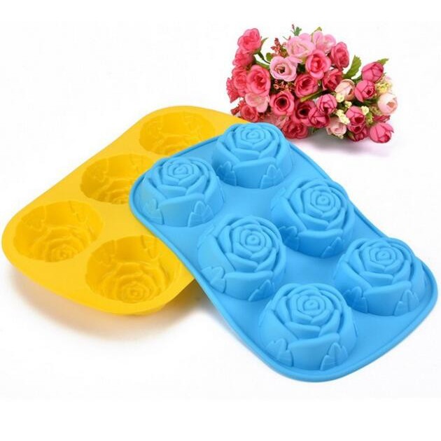 Cetakan jelly / puding / coklat mawar besar silikon