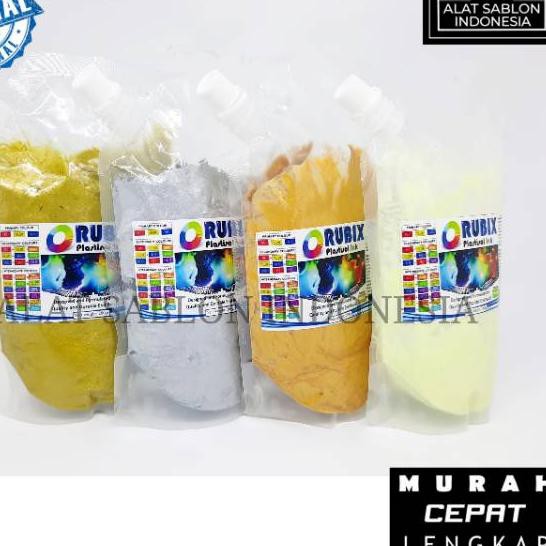 

【12.12】 TINTA SABLON PLASTISOL RUBIX ORANGE GOLD 200GR ✼