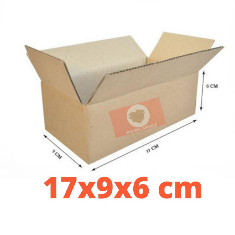 

Kardus Karton 17x9x6 kemasan packaging single wall