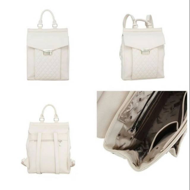 Tas Elizabeth Ransel Preloved PL 2nd Second Myrna Backpack Tas Punggung Kulit Sintetis Ori