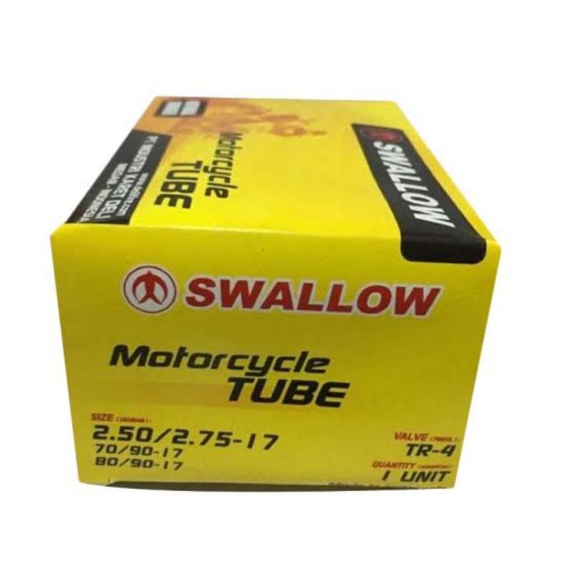 BAN DALAM DALEM MOTOR RING 17 250/275-17 MERK SWALOW SWALLOW
