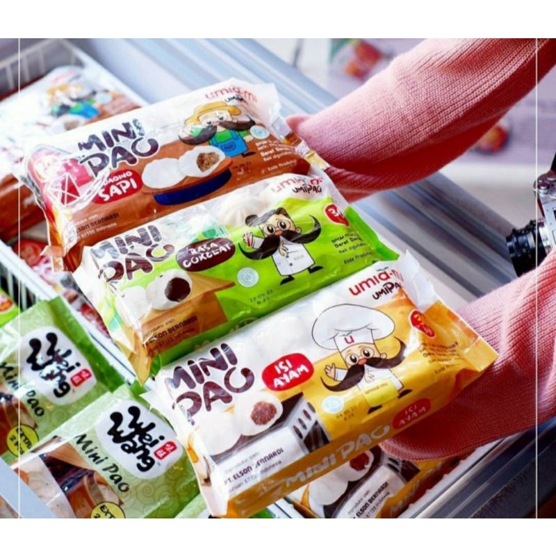 

umiami minipao 30 isi daging ayam,sapi,coklat