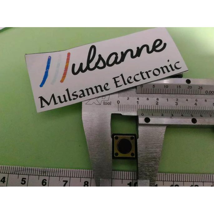 Push Button Besar 12Mm, 12 Mm Mulsan19 Kualitas Baik