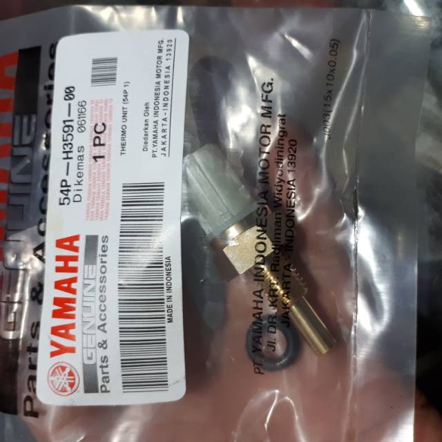 TERMOSTAT SENSOR SUHU MIO J XRIDE PLUS ORING ASLI
