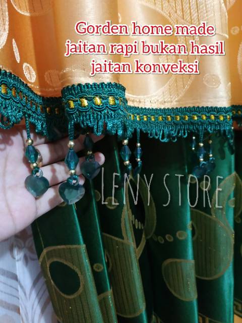 ❤ LENYS ❤ gorden prada/korden jendela rumah/horden/korden/hordeng/prada/rumah/jendela