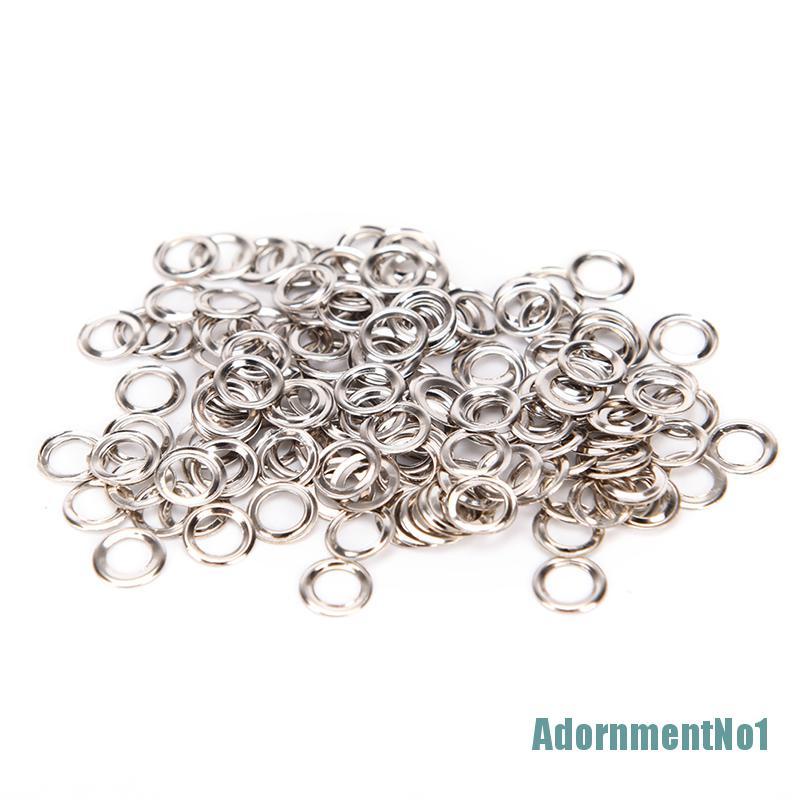 [AdornmentNo1]100pcs 3mm Scrapbook Eyelet Random Mixed Color Metal eyelets For DIY clothes New