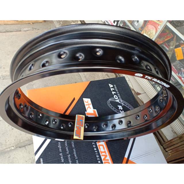 Velg TK bright  350x17 - velg TK Japan ring 17 ukuran 350 hole 36 1pc