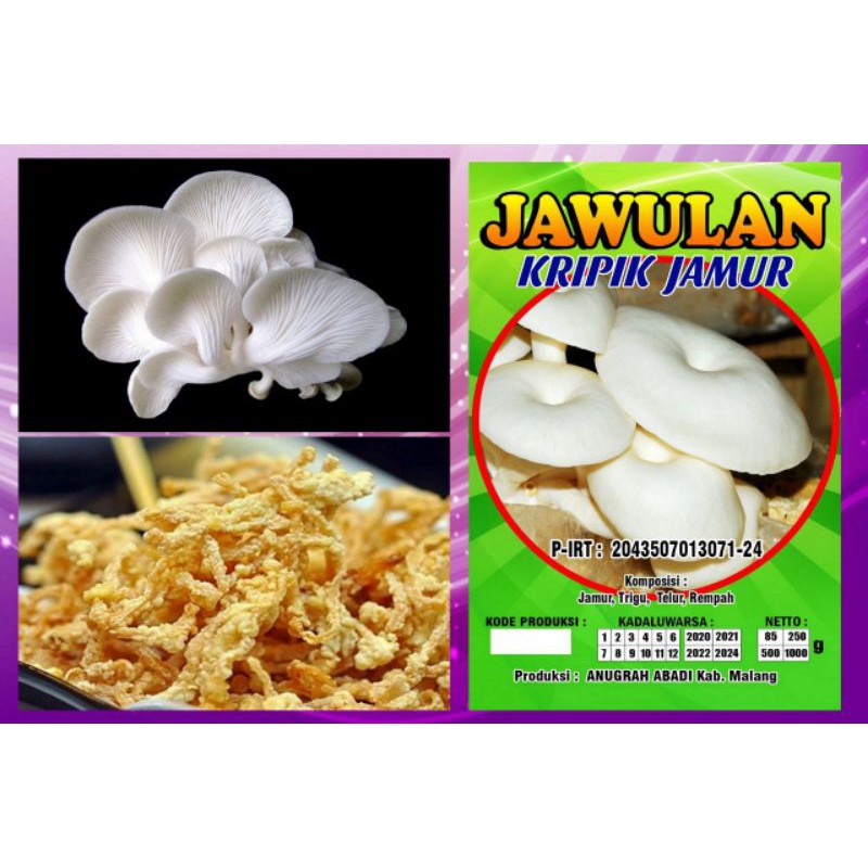 

Keripik Jamur JAWULAN