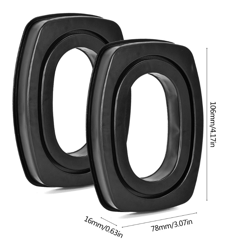 HONEYWELL Btsg 2PCS Bantalan Earpads Pengganti Bahan Kulit Untuk Headphone Over Ear