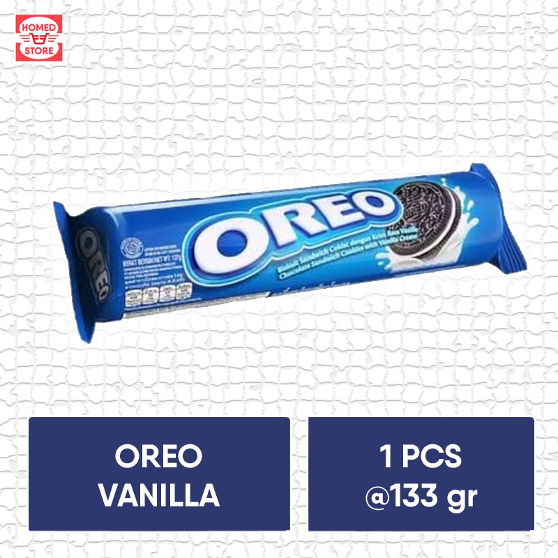 

Oreo Biskuit Krim Vanilla 133 gr