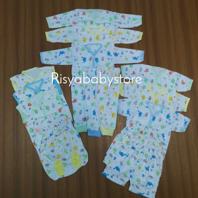 Paket BAJU BAYI Motif / paket perlengkapan bayi baru lahir hemat