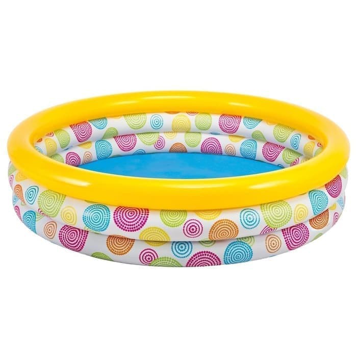 Kolam Renang Anak Jumbo INTEX 58449 Wild Geometry Pool 168 x 38 cm