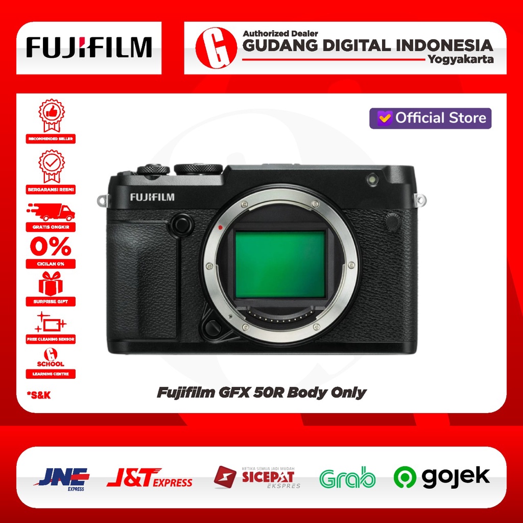Fujifilm GFX 50R Kamera Mirrorless [Body Only]