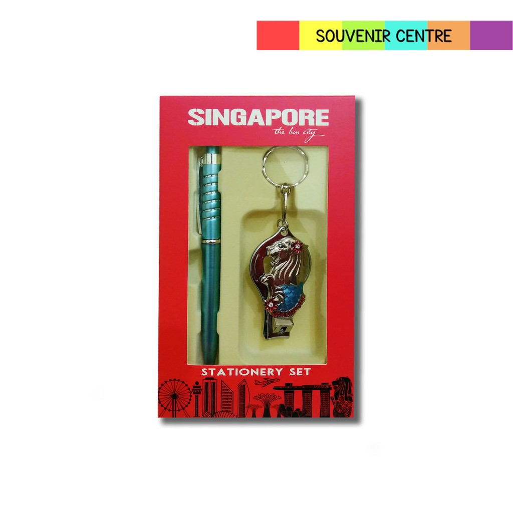 

SOUVENIR SET PEN AND NAIL CLIPPER