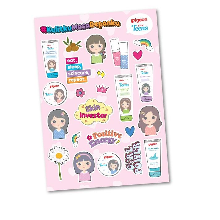 

TRXw3W7i--(FREE GIFT, NOT FOR SALE ) STICKER PIGEON TEENS