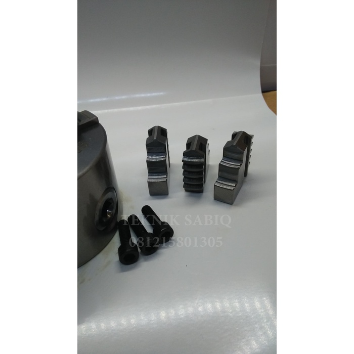 Chuck bubut 3 inch 3 Jaw - klaw Bubut 3inch kaki 3 cekam 3" kaki3