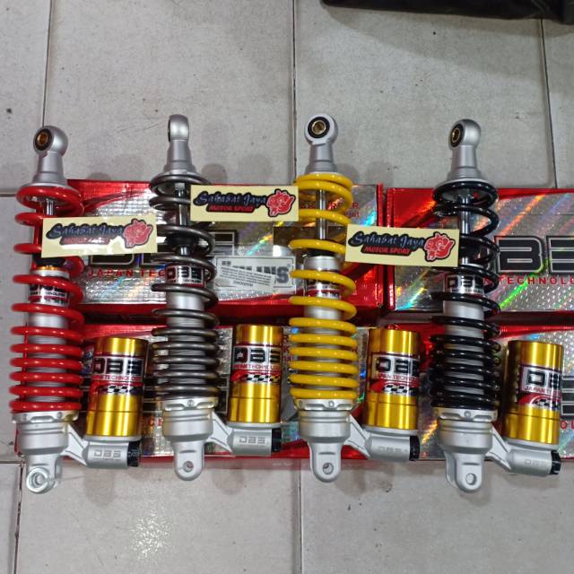 Shock Tabung Bawah DBS E-SERIES Model Ohlins 330MM Vario 125 Vario 150 Scoopy Fi Beat Fi Vario 110