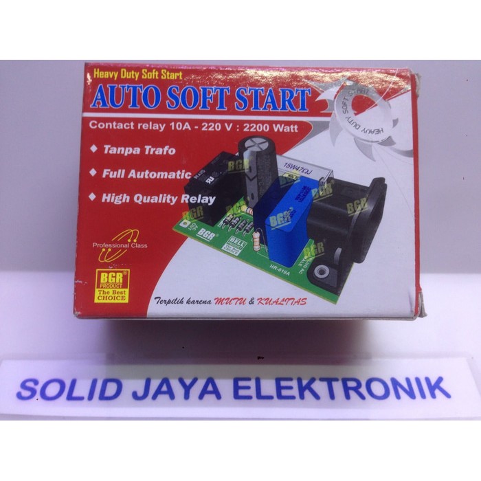 KIT AUTO SOFT START 2200 WATT BELL BGR SOFTSTART RESISTOR HEAVY DUTY 2200 WATT RANGKAIAN AUTOSTART
