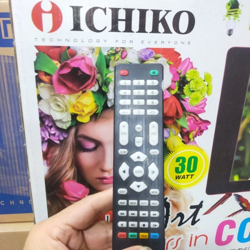 REMOTE CONTROL TV LCD ICHIKO TELEVISI LED ICHIKO