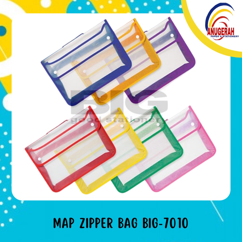 

MAP ZIPPER BAG BIG-7010 (PCS)