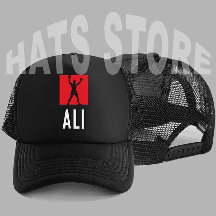 Topi Trucker Logo Muhammad Ali 02